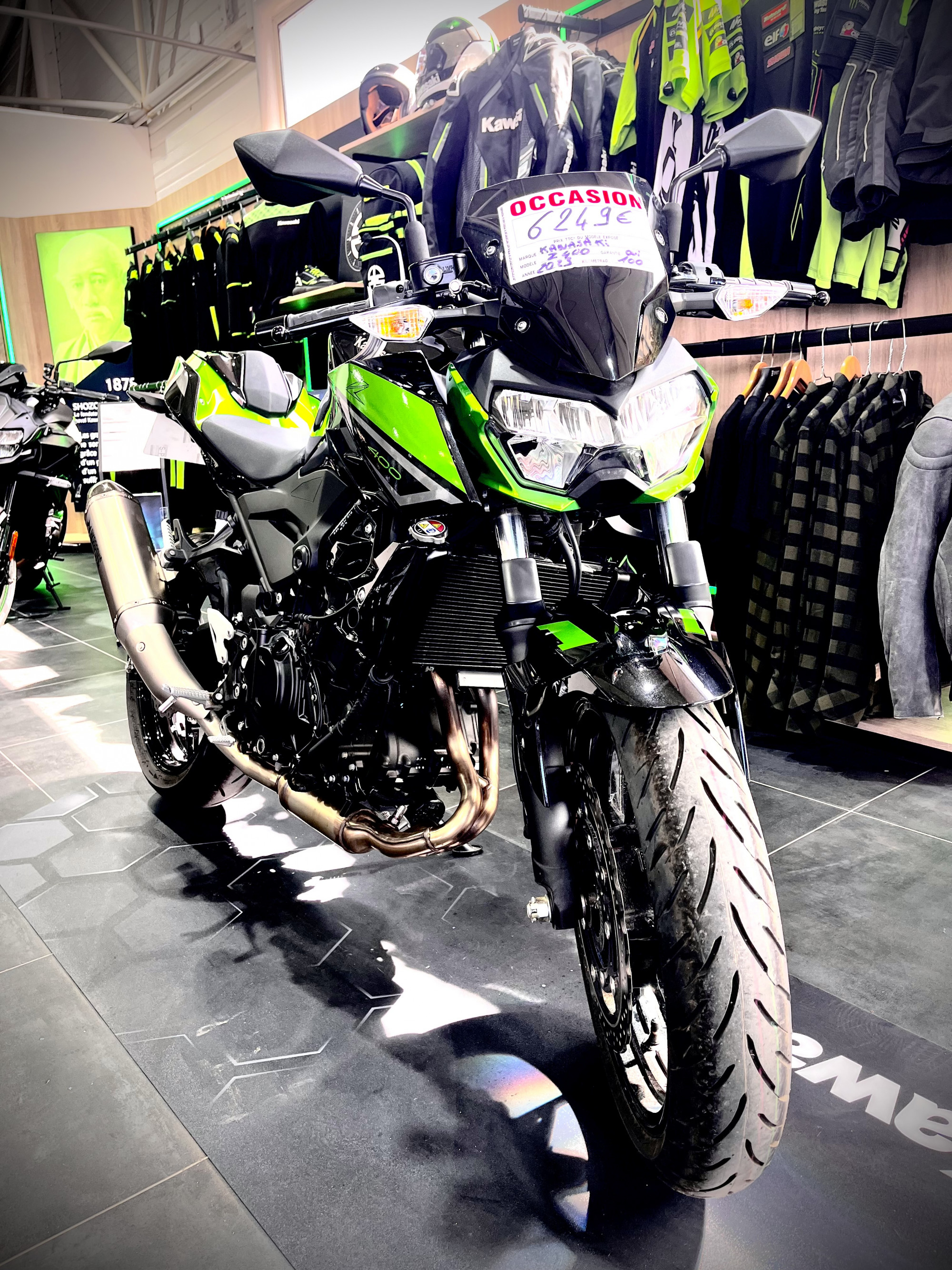 KAWASAKI Z 400  PERFORMANCE